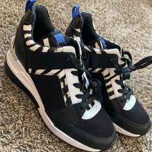 Michael Kors Zebra Print Sneakers
